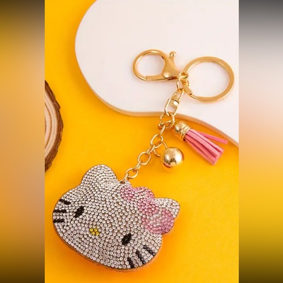 Accessories - Hello Kitty Puffy Keychain/Purse Charm/ Backpack charm